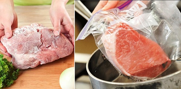 Để thịt trong ngăn lạnh quá lâu